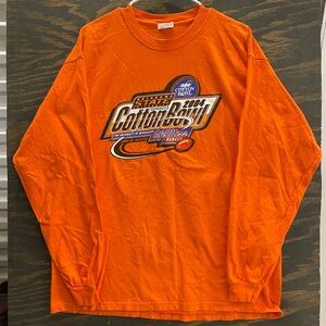 Vintage 2004 Cotton Bowl Long Sleeve Shirt Oklahoma State vs Ole Miss